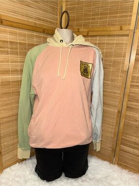 Teddy Fresh Hoodie Men's small Long Sleeve Pullover Hooded sweatshirt fleece